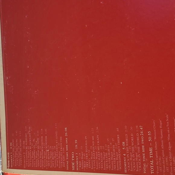 "7"SAMMY HAGER Authentic Vintage Vinyl Record's - Picture 5 of 16